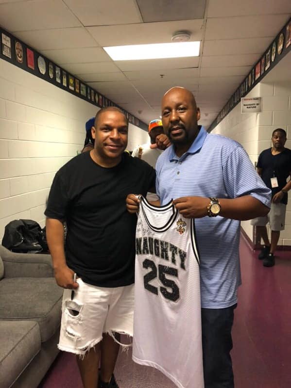 Backstage Being Naughty